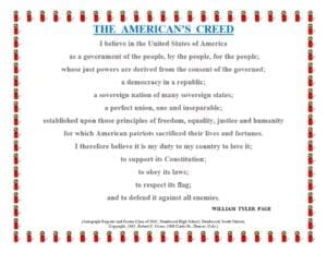 The American's Creed