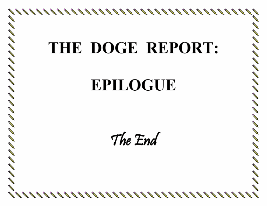 The last of the DOGE Reports